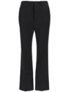 Saint Laurent Cotton Pants Women In Black