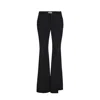 Saint Laurent Flared Wool Trousers Women