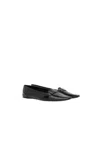 Saint Laurent Poppy Leather Ballet Flats