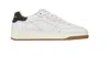 Saint Laurent Low-top Lace-up Sneakers In White