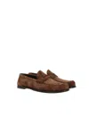 Saint Laurent Flat Shoes In Brown