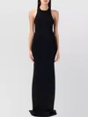 Saint Laurent Floor-length Halter Neckline Sleeveless Dress