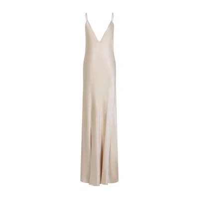 SAINT LAURENT SAINT LAURENT FLOOR-LENGTH SILK DRESS