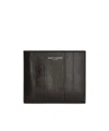 Saint Laurent East West Wallet In Black