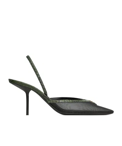 SAINT LAURENT SAINT LAURENT FOLIE SLINGBACK HEELED PUMPS
