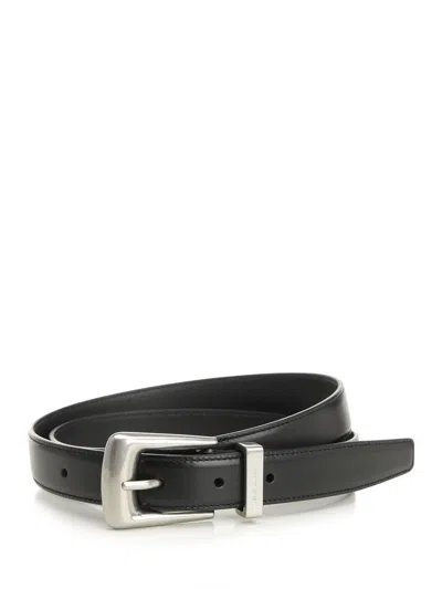 SAINT LAURENT FOLK BELTS BLACK
