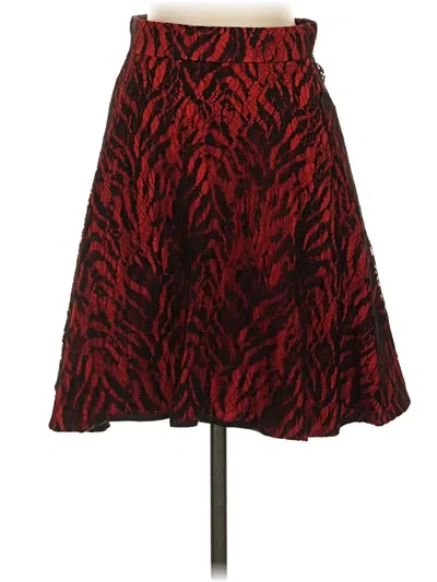 Pre-owned Saint Laurent Formal Skirt In Red