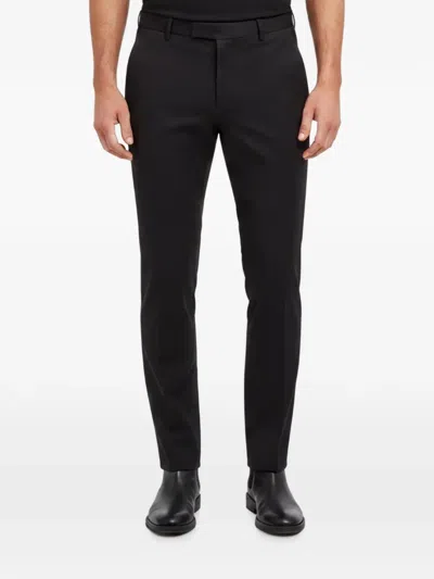 Pre-owned Saint Laurent Formal Straight-leg Trousers In Black