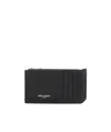 Saint Laurent Fragments Cardholder In Black