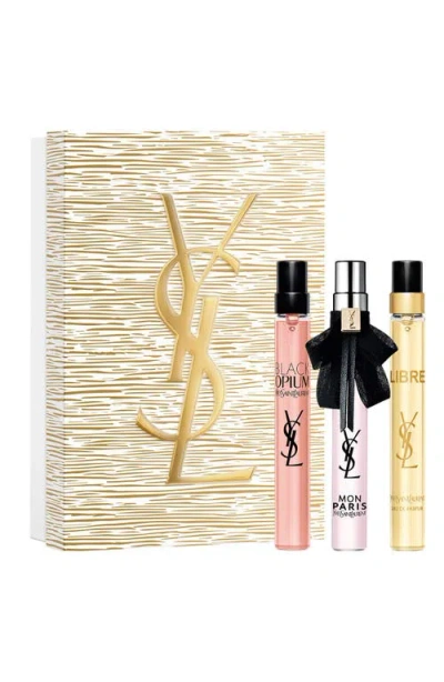 Saint Laurent Fragrance Discovery Gift Set In Transparent
