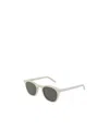 Saint Laurent Framed Sunglasses In White