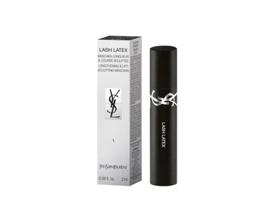 Saint Laurent Free New! Lash Latex Mascara Deluxe Mini With Any $100 Ysl Beauty And Skincare Purchase In Black