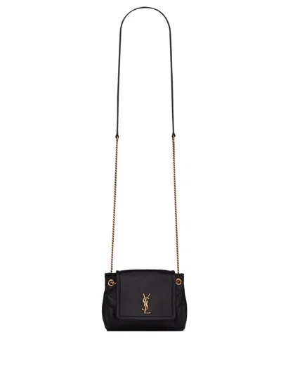 Saint Laurent Front Flap Nolita Mini With Quilted Topstitching Bags