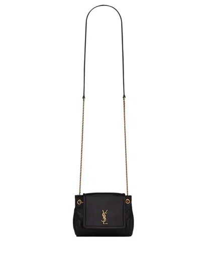 Saint Laurent Front Flap Nolita Mini With Quilted Topstitching Bags