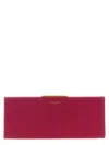 Saint Laurent Fuchsia Midnight Piccola Clutch In Burgundy
