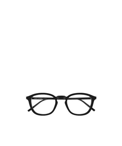 Saint Laurent Full-frame Flat Mirror In Black