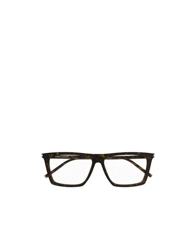 Saint Laurent Full-frame Flat Mirror In Black