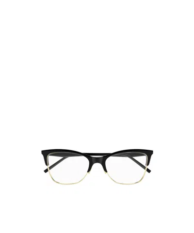 Saint Laurent Full-frame Flat Mirror In Black