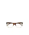 Saint Laurent Full-frame Flat Mirror In Brown