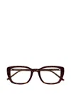 Saint Laurent Full-frame Flat Mirror In Brown