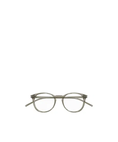 Saint Laurent Full-frame Flat Mirror In Gray
