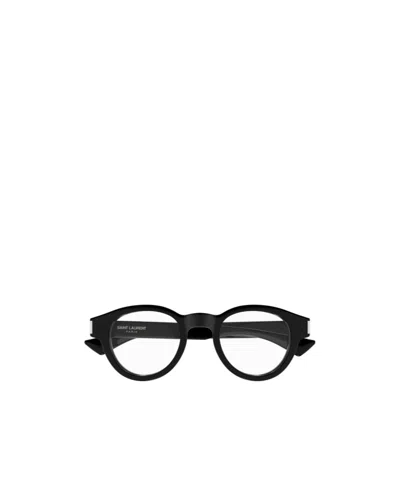 Saint Laurent Full Frame Plain Mirror In Black