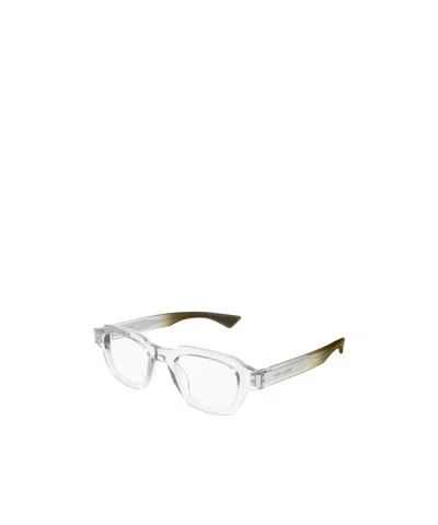 Saint Laurent Full Frame Plain Mirror In White
