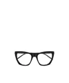 Saint Laurent Full Frame Plain Mirror In Black