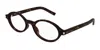 Saint Laurent Full Frame Plain Mirror In Black