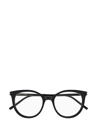 Saint Laurent Full Frame Plain Mirror In Black