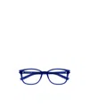Saint Laurent Full Frame Plain Mirror In Blue