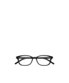 Saint Laurent Full Frame Plain Mirror In Bright Black