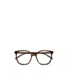 Saint Laurent Full-frame Plain Mirror In Burgundy