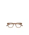 Saint Laurent Full-frame Plain Mirror In Brown