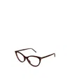Saint Laurent Full-frame Plain Mirror In Brown