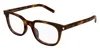 Saint Laurent Full Frame Plain Mirror In Brown