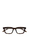Saint Laurent Full Frame Plain Mirror In Brown