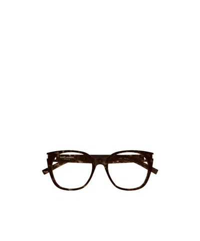 Saint Laurent Full Frame Plain Mirror In Red