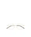 Saint Laurent Full Frame Plain Mirror In Gray