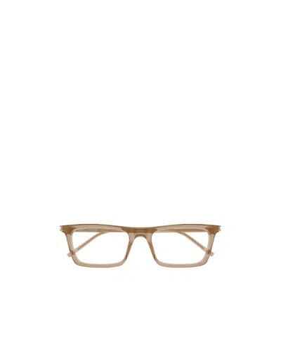 Saint Laurent Full Frame Plain Mirror In Nude