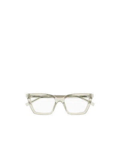 Saint Laurent Full Frame Plain Mirror In White