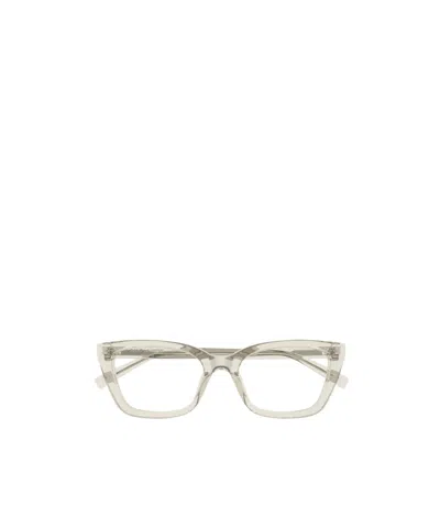 Saint Laurent Full Frame Plain Mirror In White