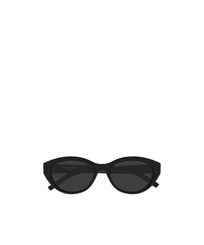 Saint Laurent Full Frame Sunglasses In Black