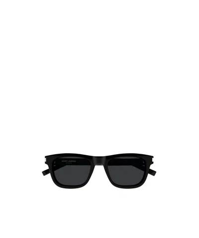 Saint Laurent Full Frame Sunglasses In Black