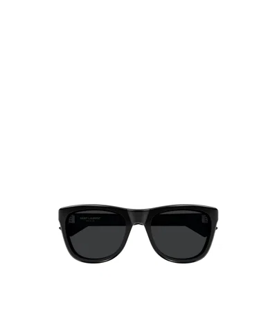 Saint Laurent Full Frame Sunglasses In Black