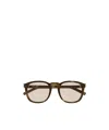 Saint Laurent Sl 818 Tortoiseshell Sunglasses In Burgundy