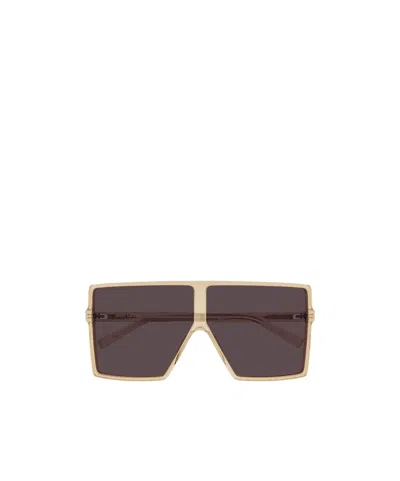 Saint Laurent Full Frame Sunglasses In Orange