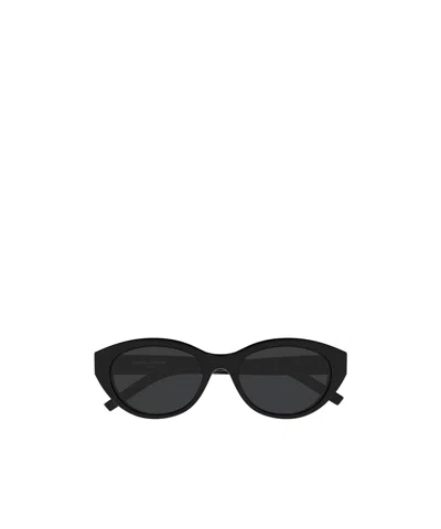Saint Laurent Full Frame Sunglasses In Black