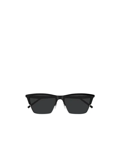 Saint Laurent Full Frame Sunglasses In Black