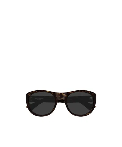Saint Laurent Full Frame Sunglasses In Black